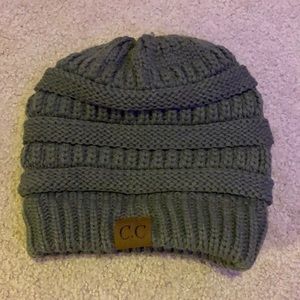 Knit CC beanie